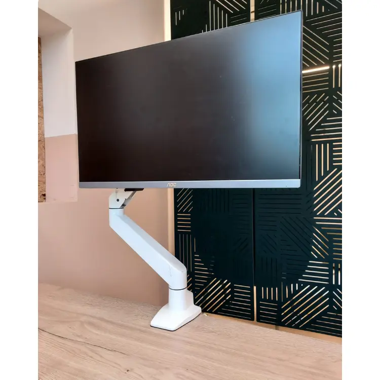 Devon - Monitorarm Enkel - Wit